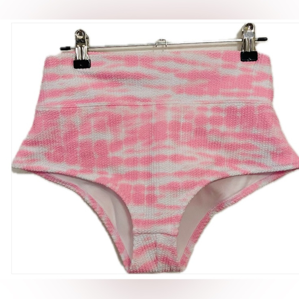 2/$20 NWOT PINK Victoria’s Secret Crinkle High Waist Shortie Bikini Bottom